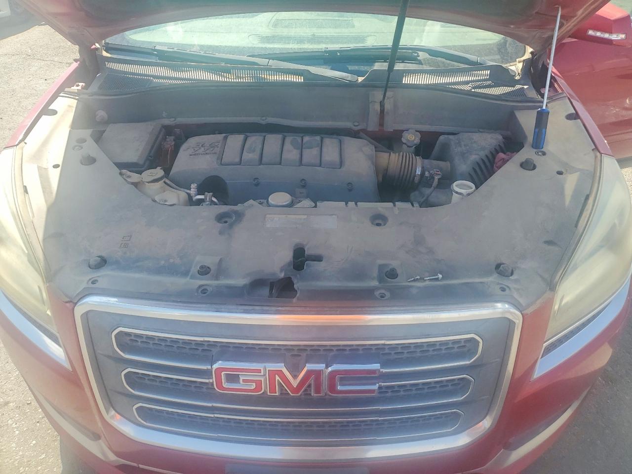 2013 Gmc Acadia Slt-1 Red vin: 1GKKRRKD4DJ192529