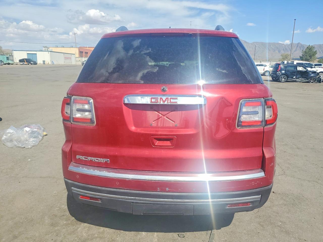 2013 Gmc Acadia Slt-1 Red vin: 1GKKRRKD4DJ192529