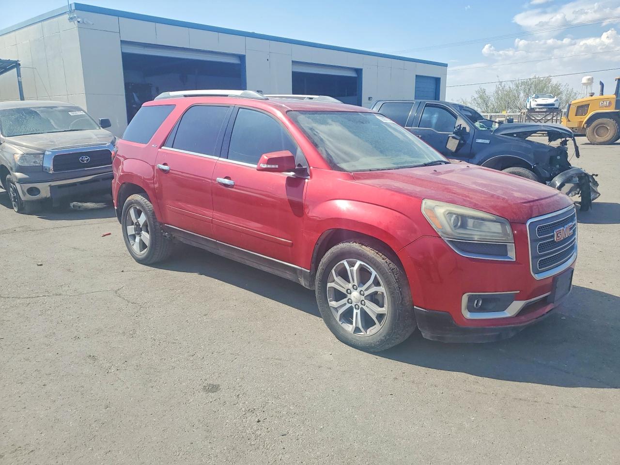 2013 Gmc Acadia Slt-1 Red vin: 1GKKRRKD4DJ192529