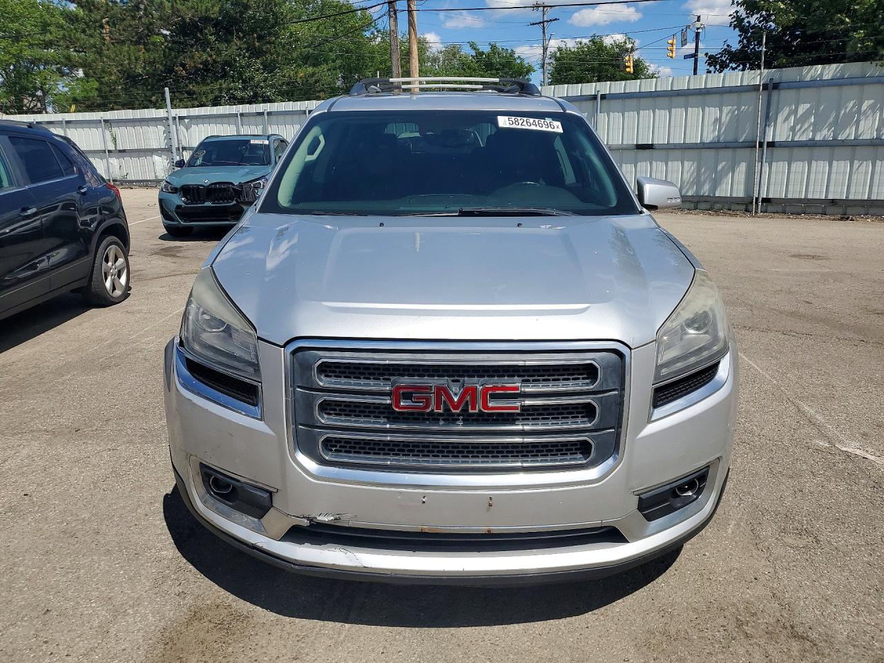 2015 Gmc Acadia Slt-1 Silver vin: 1GKKRRKD4FJ198947
