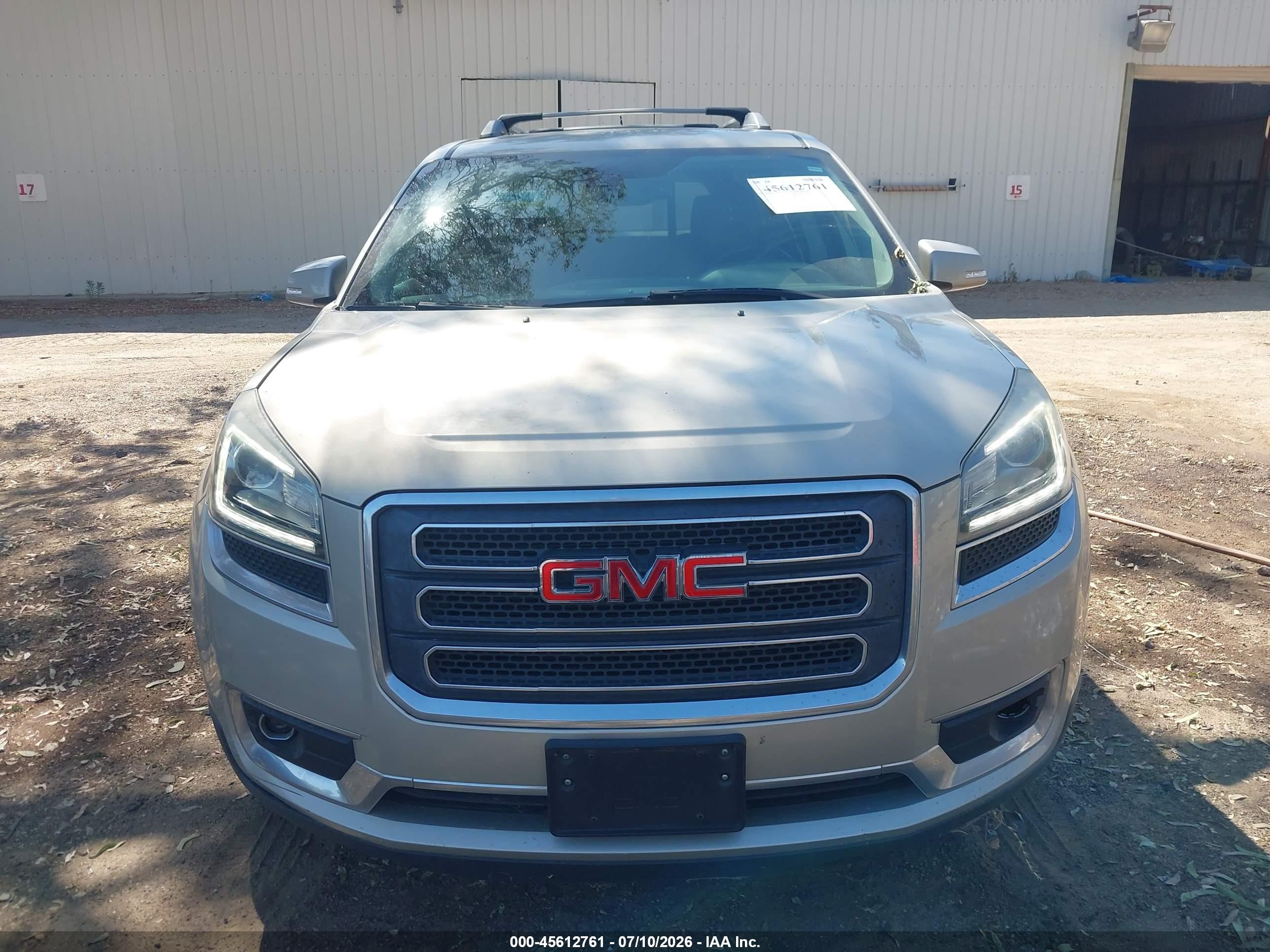 2015 Gmc Acadia Slt-1 Champagne vin: 1GKKRRKD4FJ203919