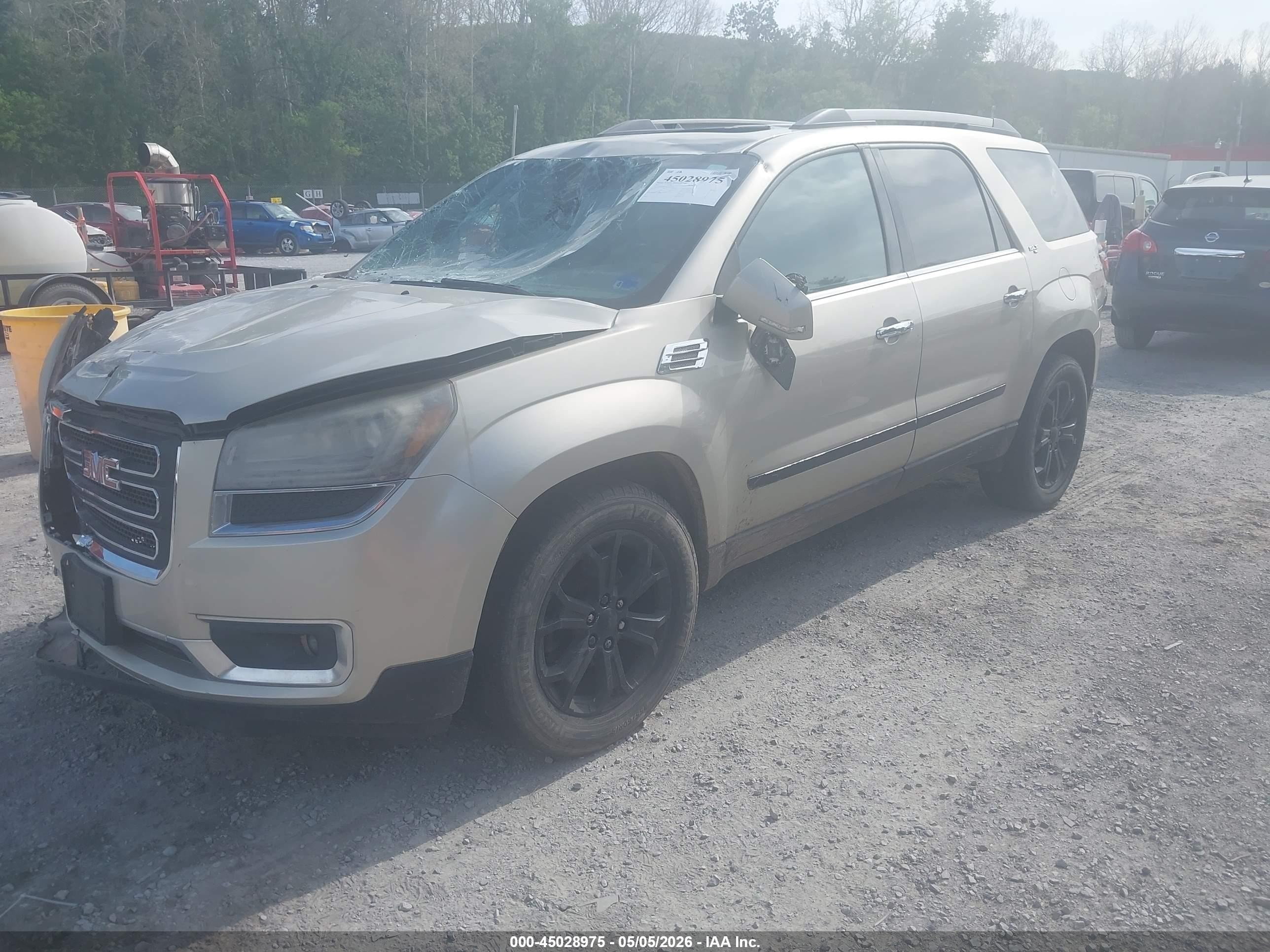 2015 Gmc Acadia Slt-1 Золотой vin: 1GKKRRKD4FJ205184