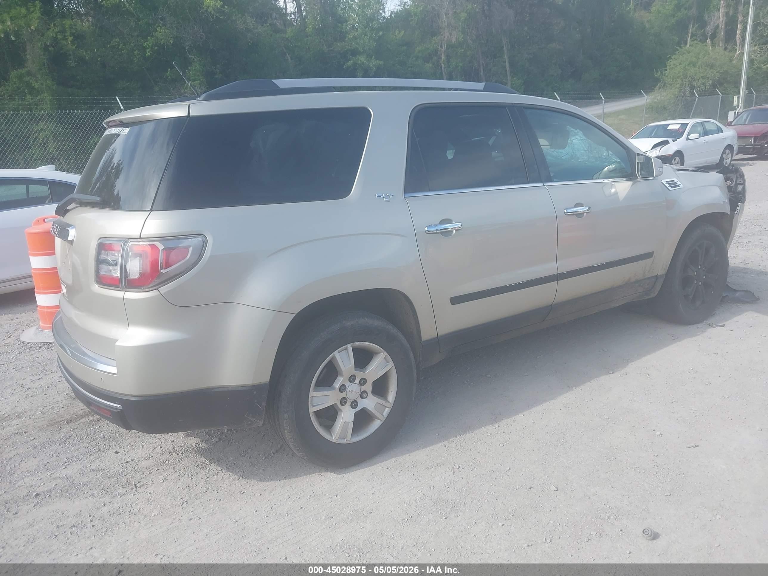 2015 Gmc Acadia Slt-1 Золотой vin: 1GKKRRKD4FJ205184