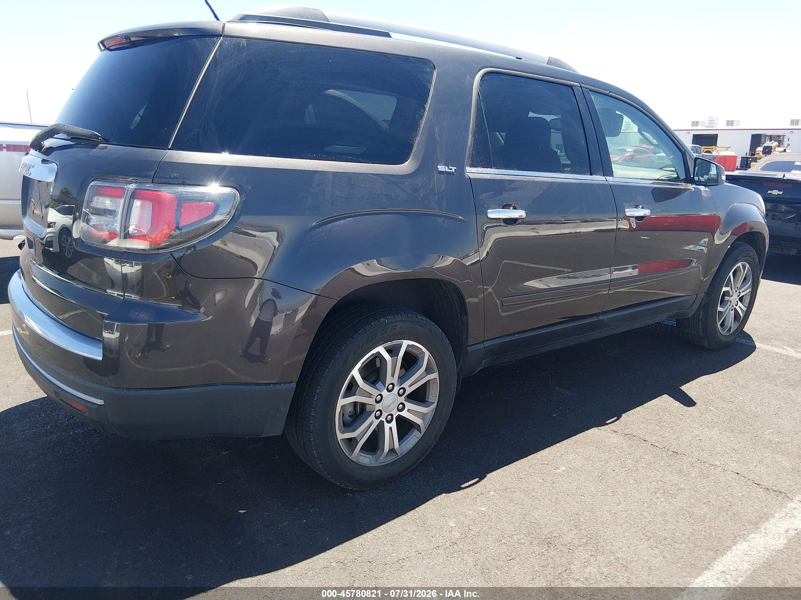 2015 Gmc Acadia Slt-1 Gray vin: 1GKKRRKD4FJ252800