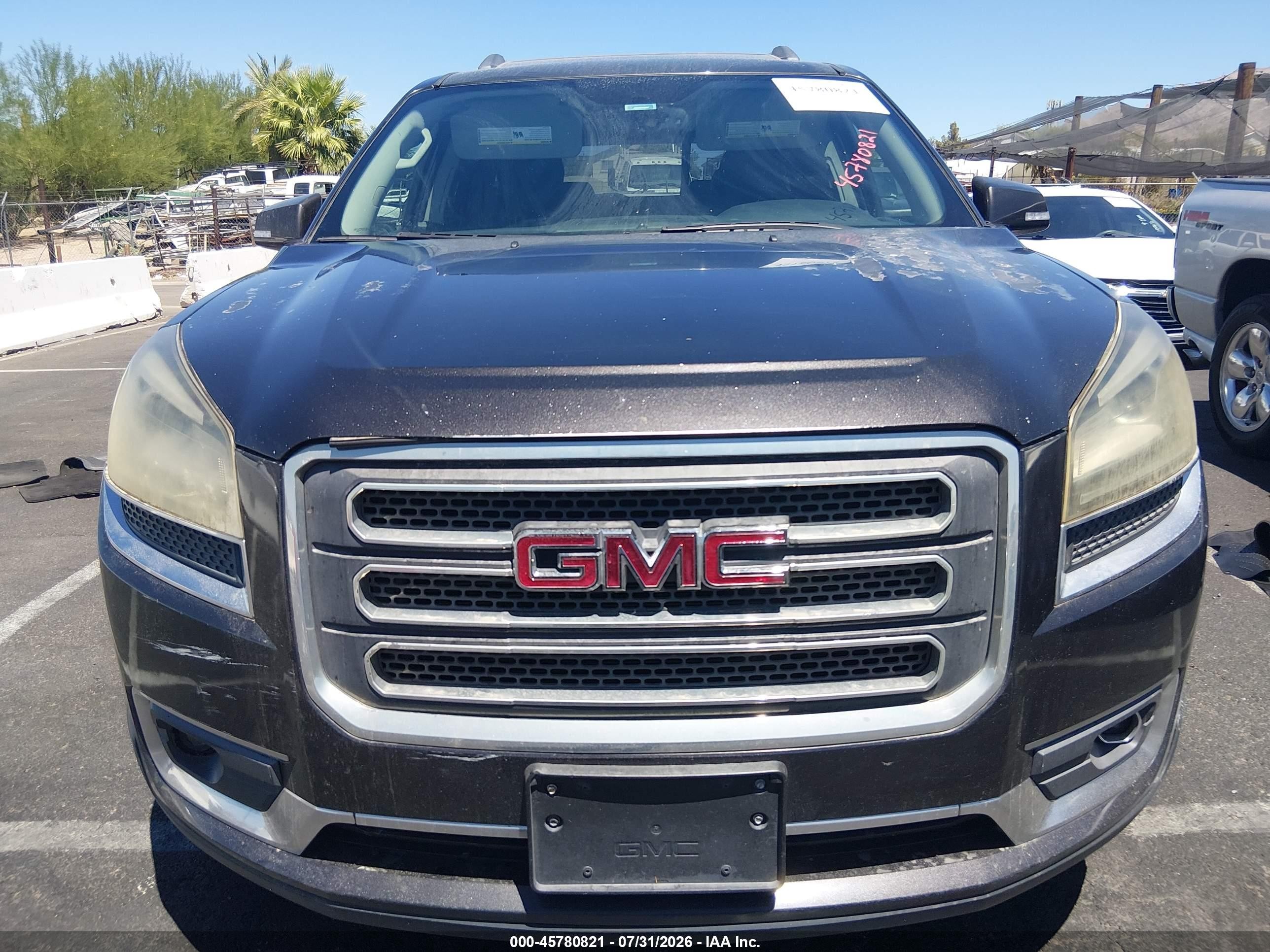 2015 Gmc Acadia Slt-1 Gray vin: 1GKKRRKD4FJ252800