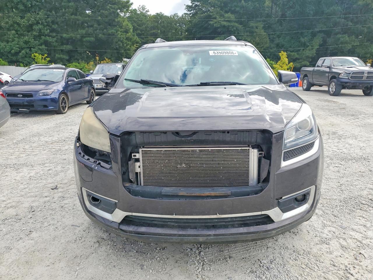 2015 Gmc Acadia Slt-1 Black vin: 1GKKRRKD4FJ323154