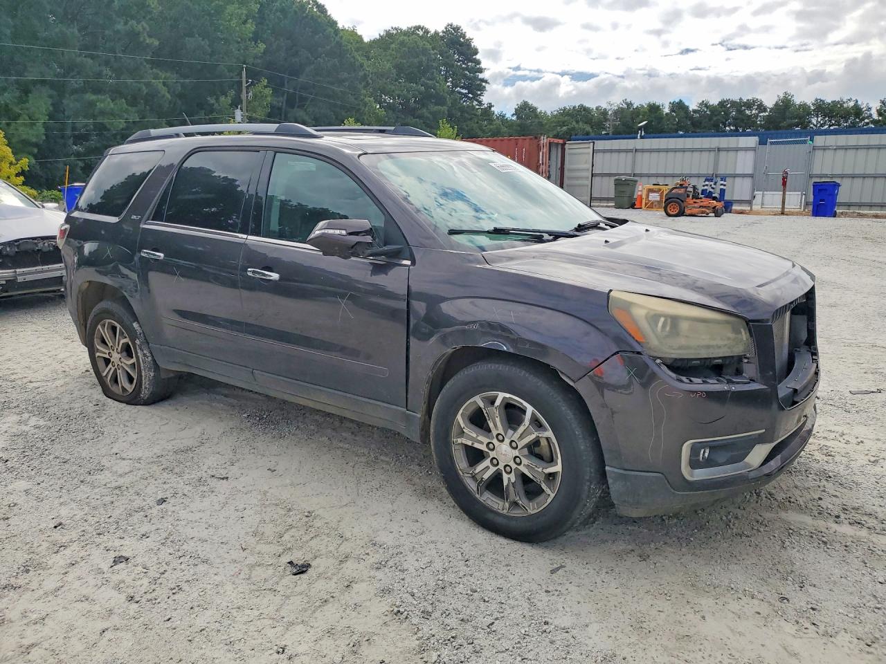 2015 Gmc Acadia Slt-1 Black vin: 1GKKRRKD4FJ323154