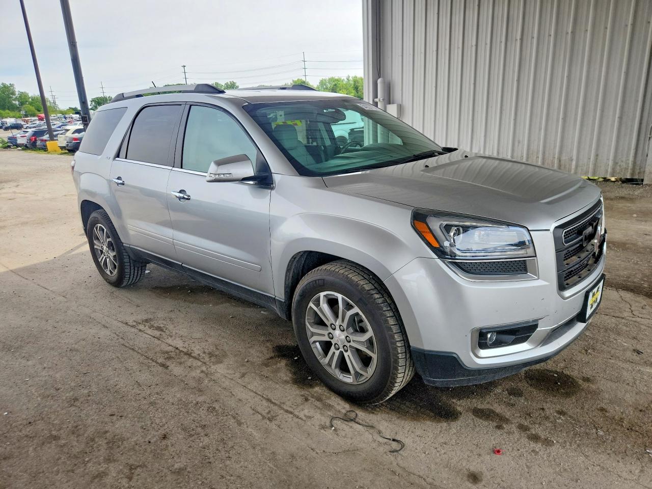 2015 Gmc Acadia Slt-1 Silver vin: 1GKKRRKD4FJ368644