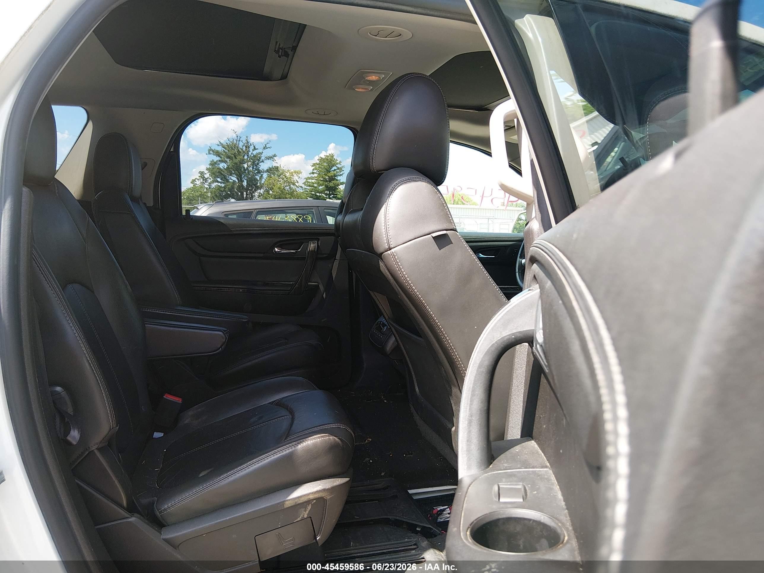 2014 Gmc Acadia Slt-1 White vin: 1GKKRRKD5EJ263447