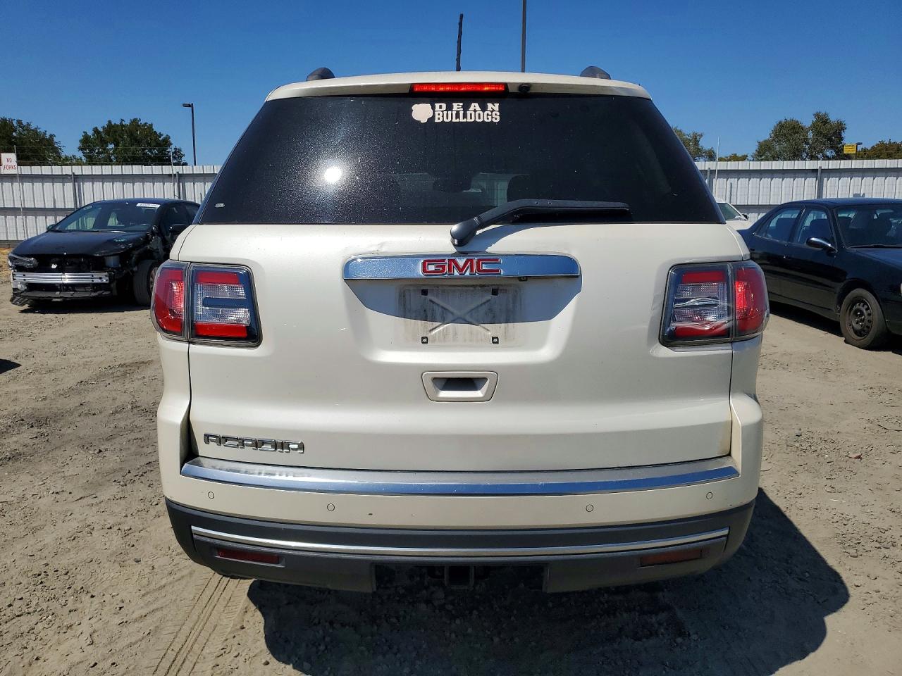 2015 Gmc Acadia Slt-1 White vin: 1GKKRRKD5FJ191571
