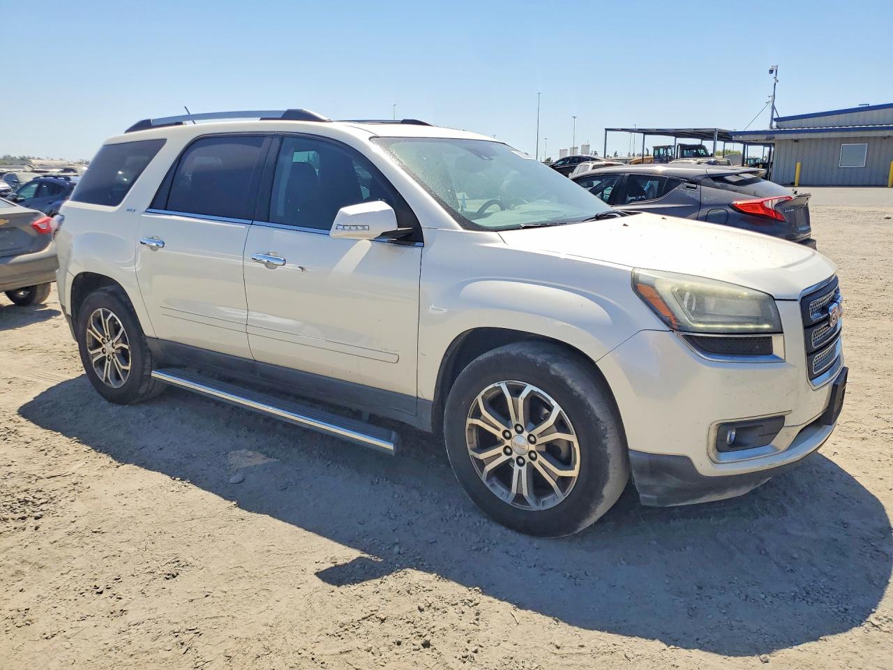 2015 Gmc Acadia Slt-1 White vin: 1GKKRRKD5FJ191571