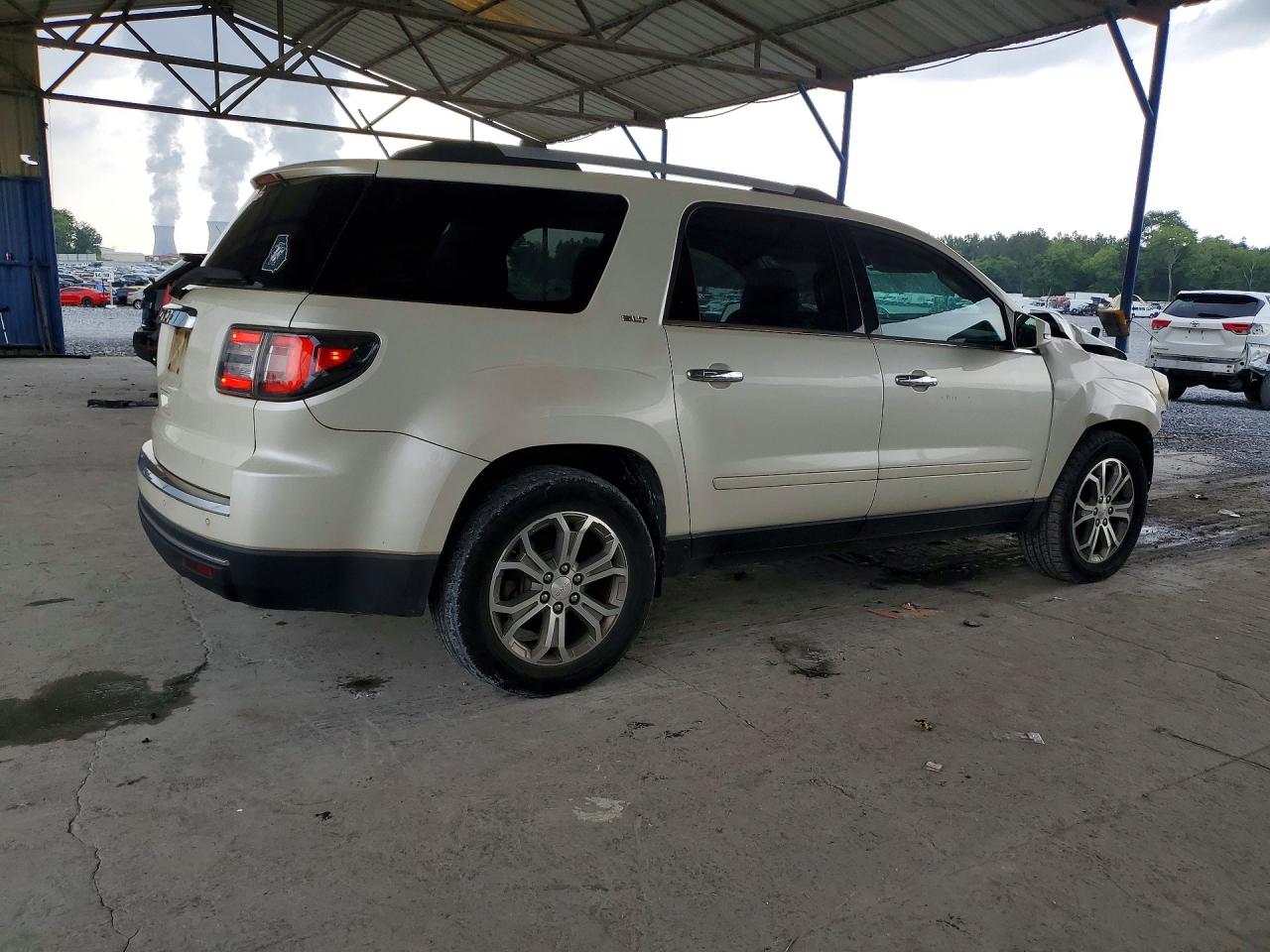 2015 Gmc Acadia Slt-1 White vin: 1GKKRRKD5FJ333806