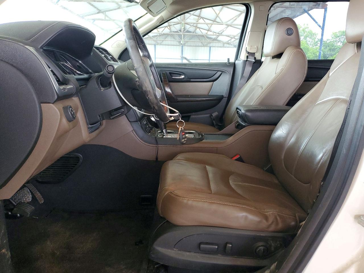 2015 Gmc Acadia Slt-1 White vin: 1GKKRRKD5FJ333806