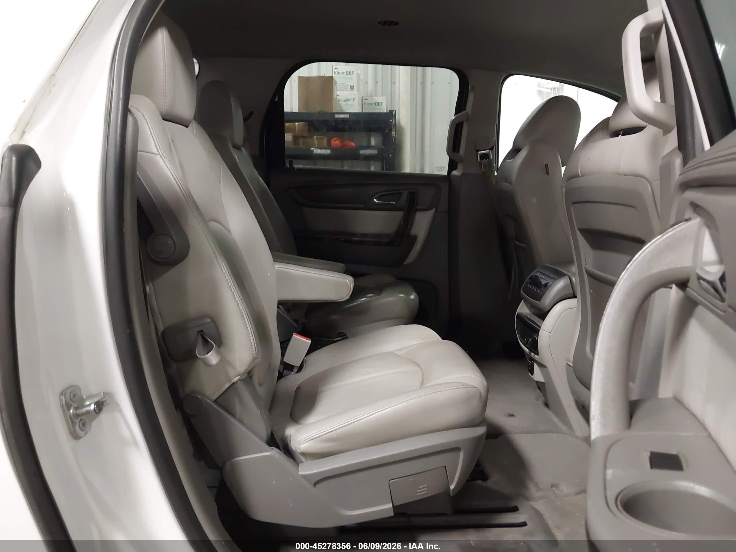 2016 Gmc Acadia Slt-1 White vin: 1GKKRRKD5GJ267288