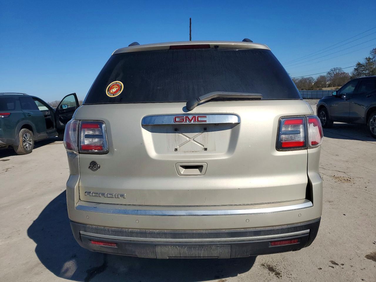 2014 Gmc Acadia Slt-1 Бежевый vin: 1GKKRRKD6EJ107420