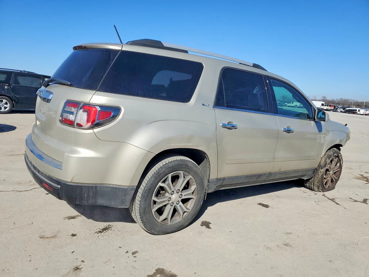 2014 Gmc Acadia Slt-1 Бежевый vin: 1GKKRRKD6EJ107420