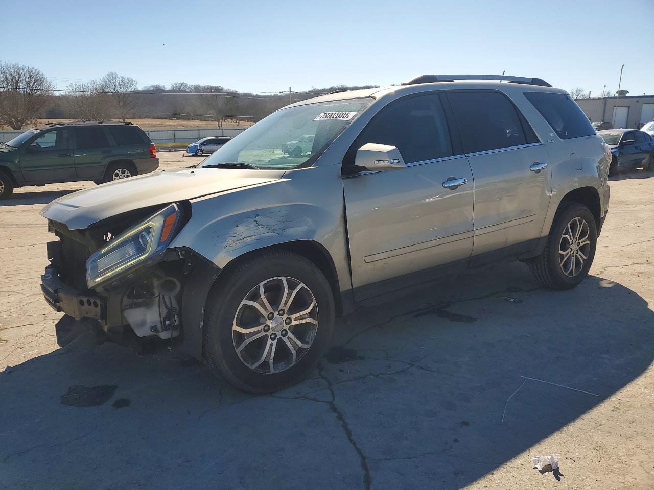 2014 Gmc Acadia Slt-1 Бежевый vin: 1GKKRRKD6EJ107420