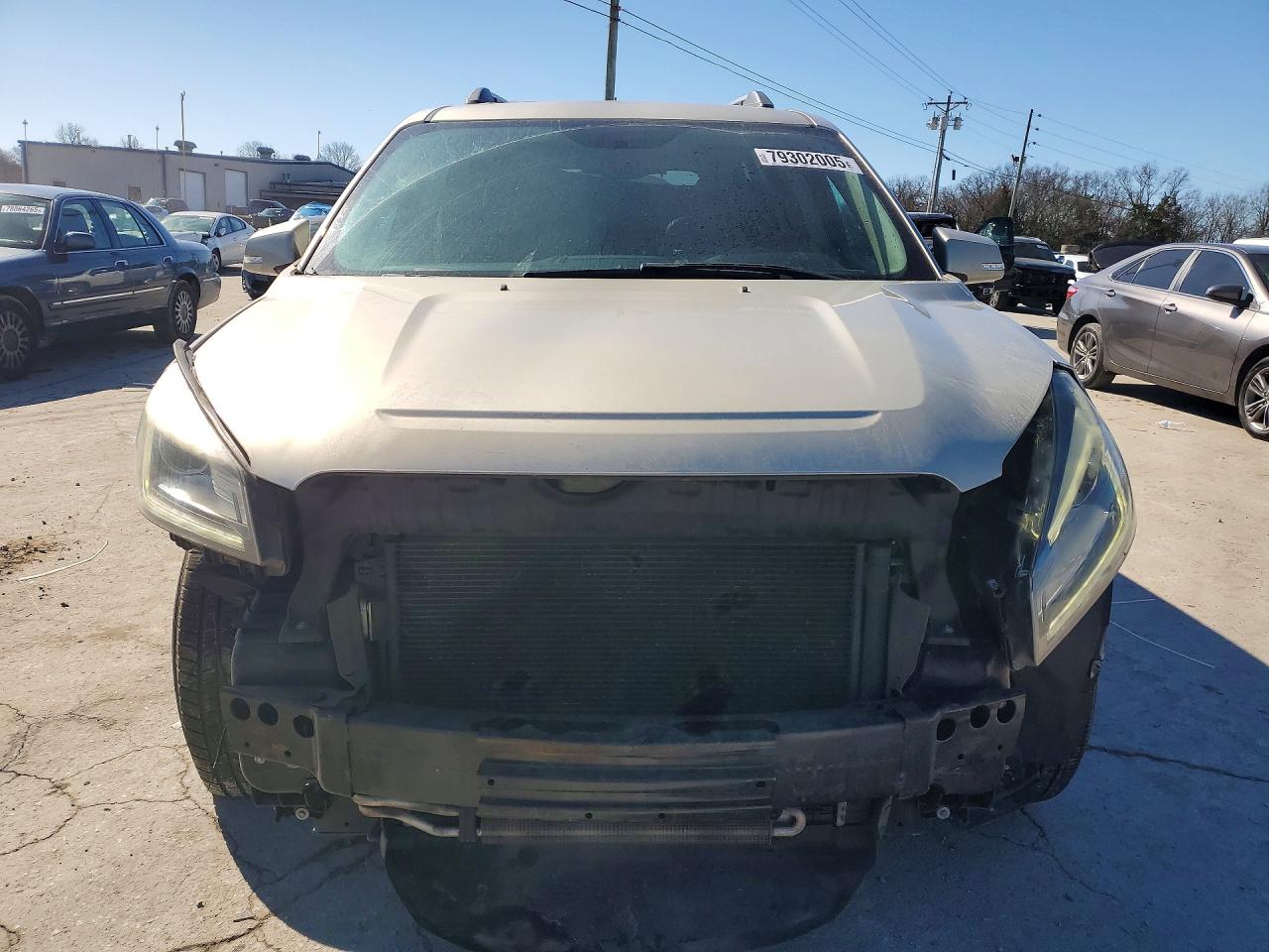 2014 Gmc Acadia Slt-1 Бежевый vin: 1GKKRRKD6EJ107420
