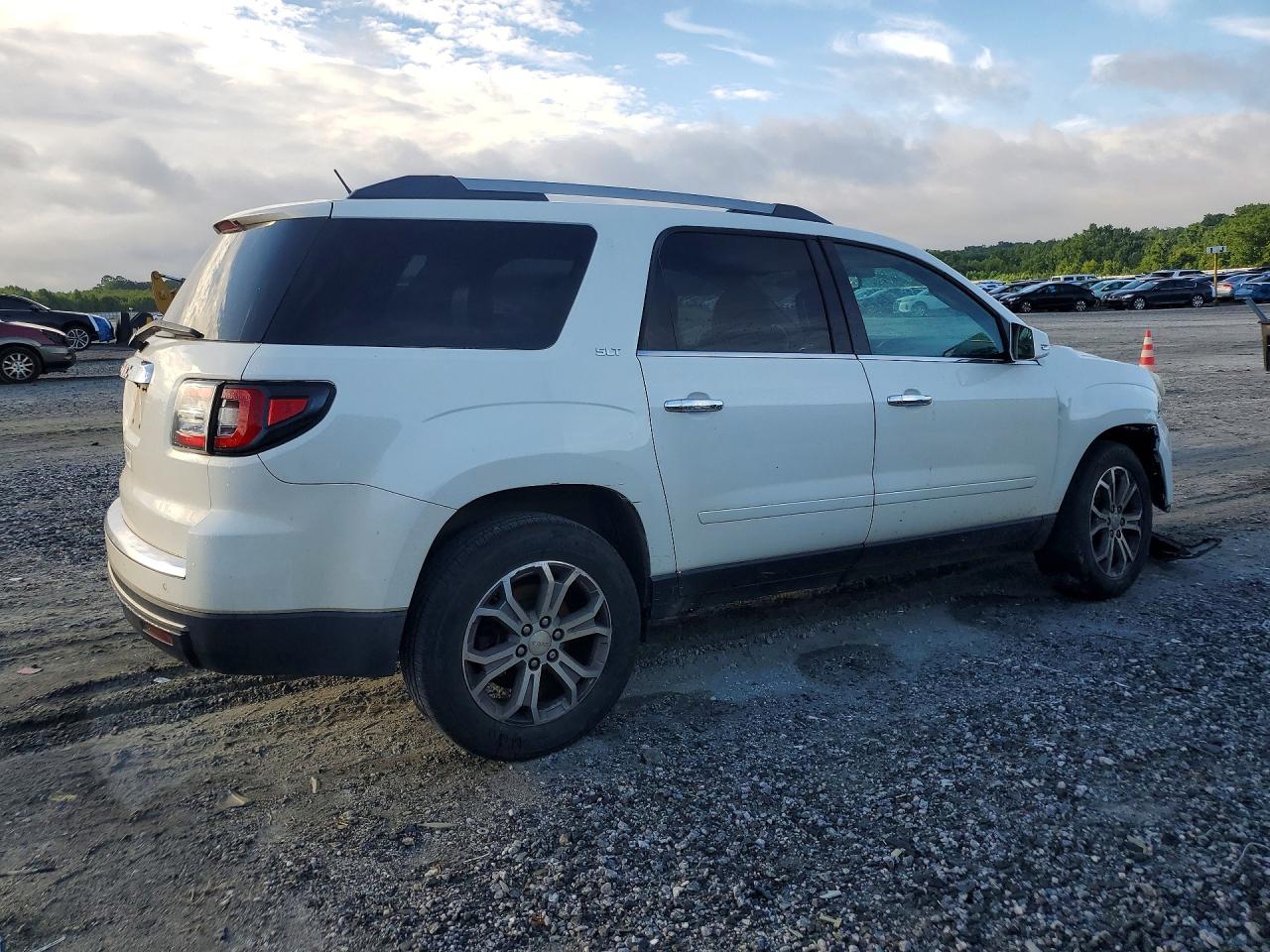 2014 Gmc Acadia Slt-1 White vin: 1GKKRRKD6EJ286056