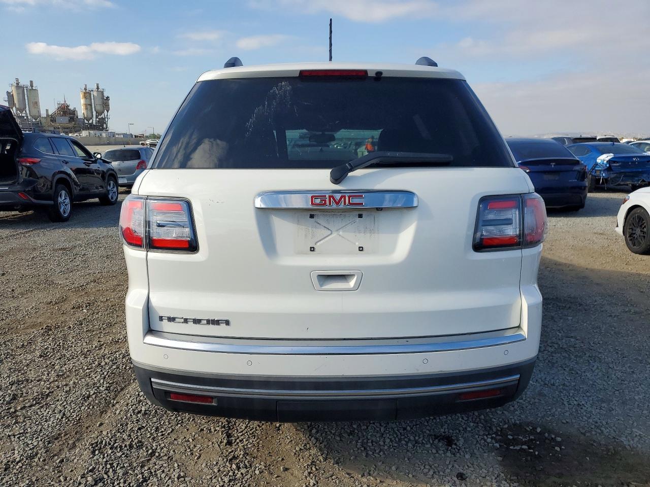 2015 Gmc Acadia Slt-1 Белый vin: 1GKKRRKD6FJ318456