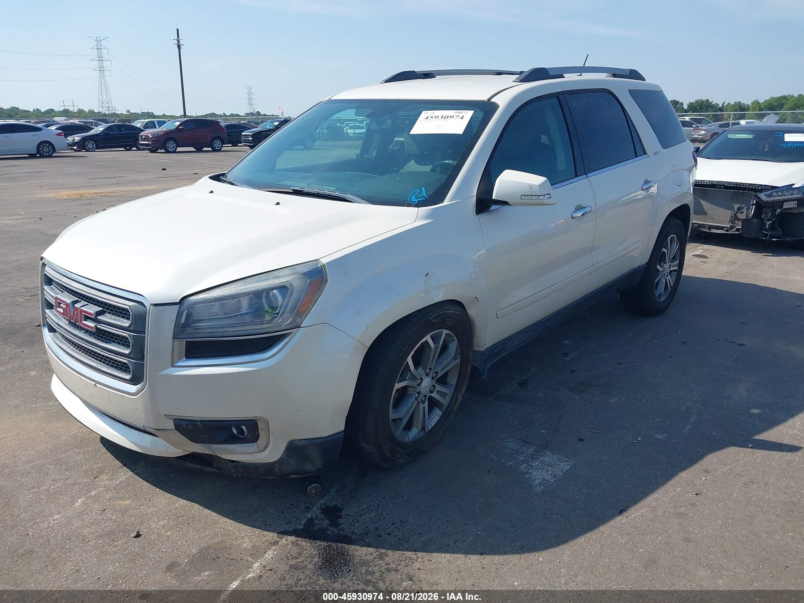 2014 Gmc Acadia Slt-1 vin: 1GKKRRKD7EJ222639