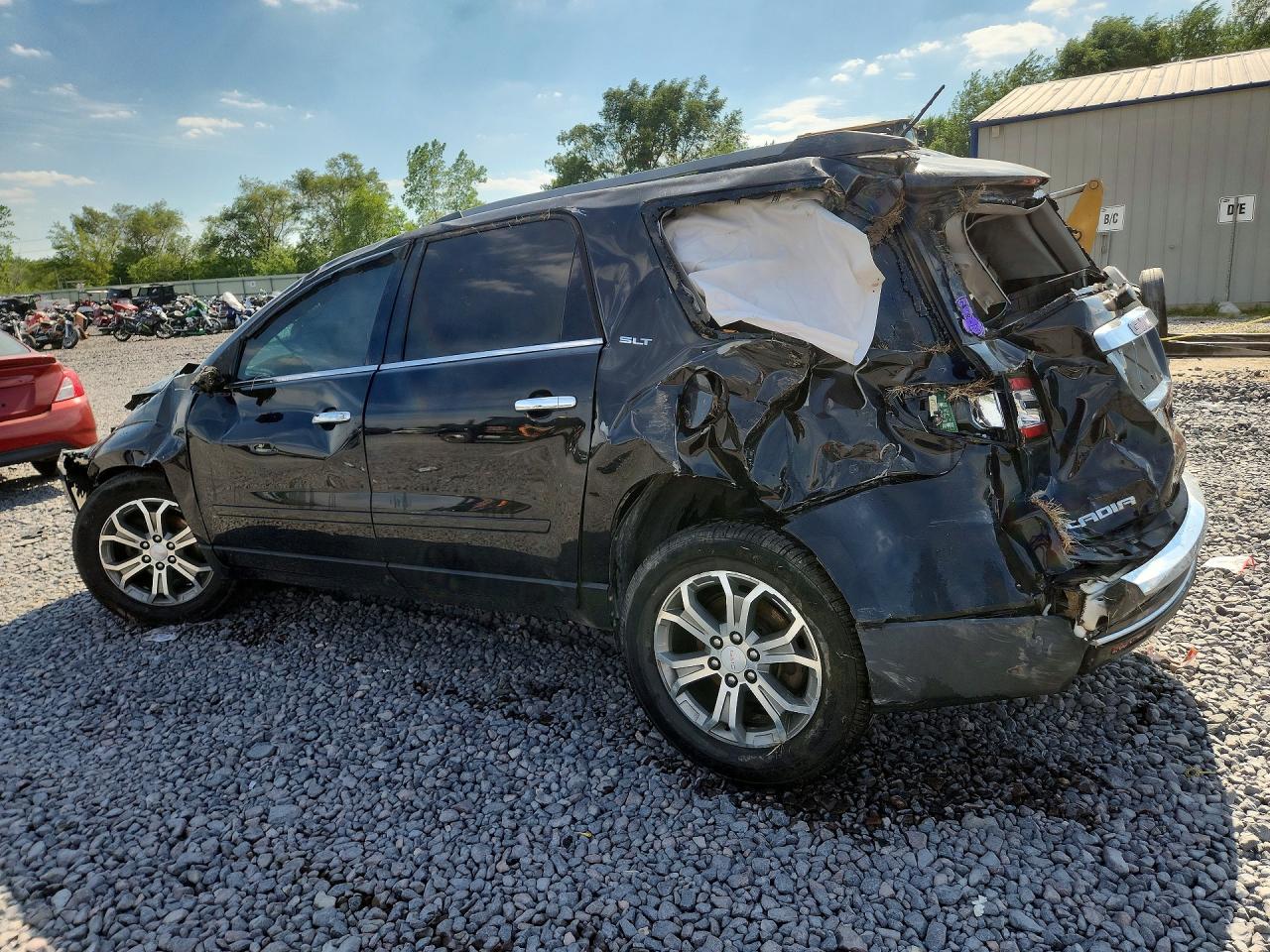 2014 Gmc Acadia Slt-1 Black vin: 1GKKRRKD7EJ377546