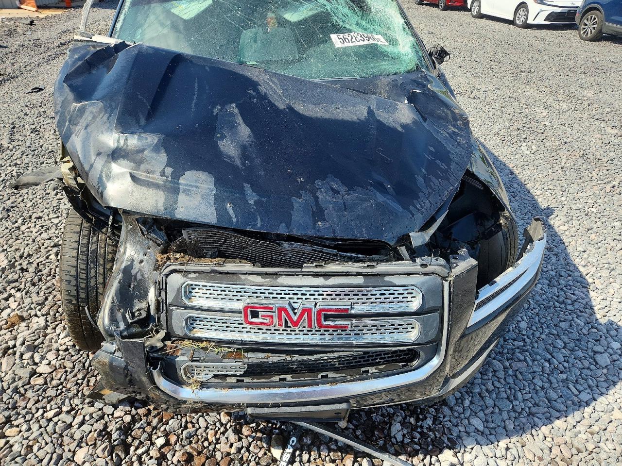 2014 Gmc Acadia Slt-1 Black vin: 1GKKRRKD7EJ377546