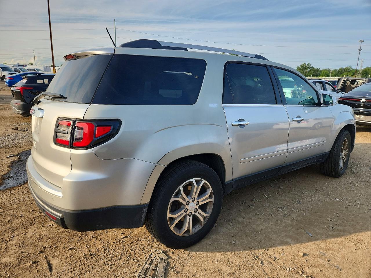 2015 Gmc Acadia Slt-1 Серебряный vin: 1GKKRRKD7FJ170351