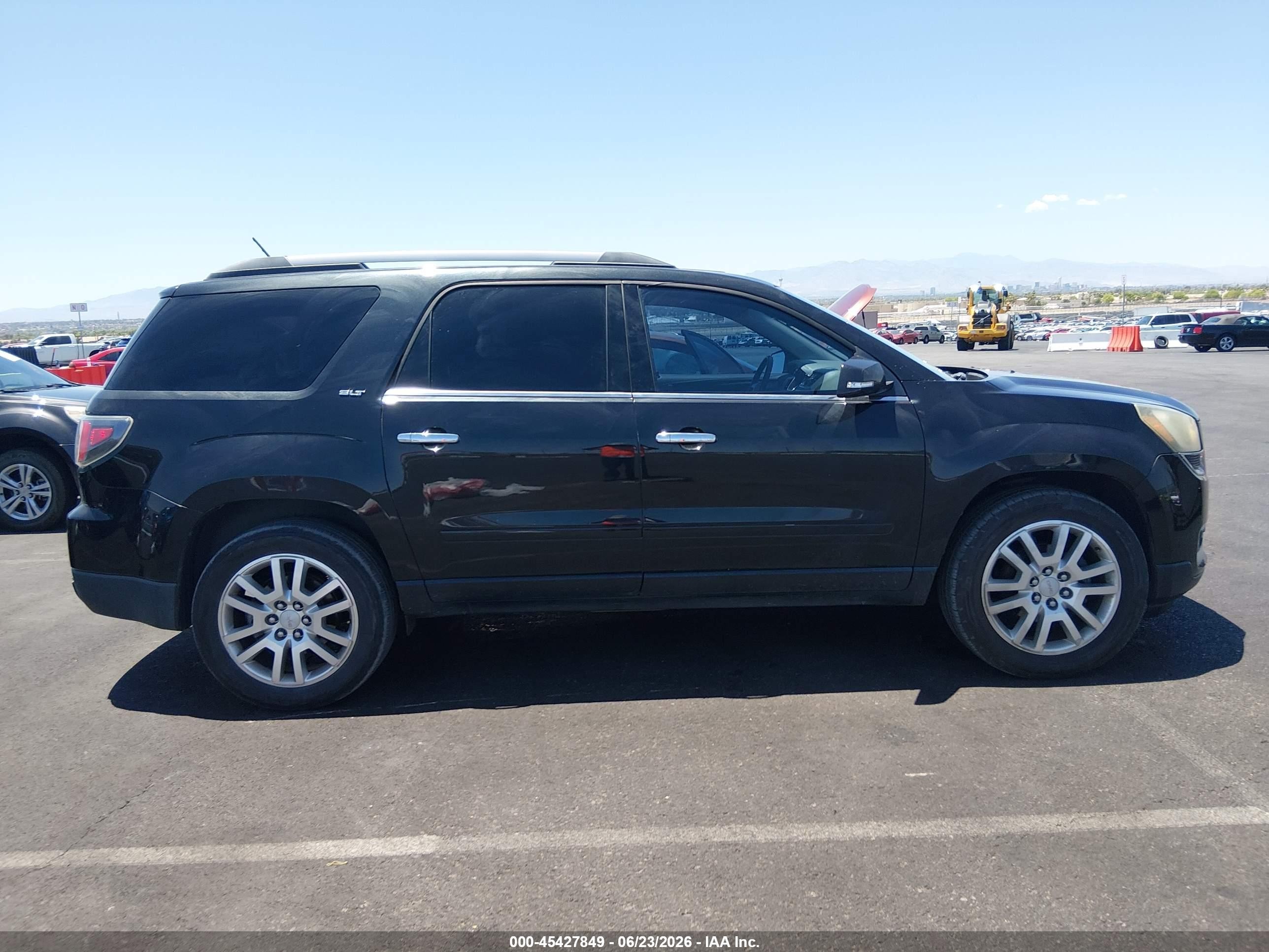2015 Gmc Acadia Slt-1 Black vin: 1GKKRRKD7FJ290019