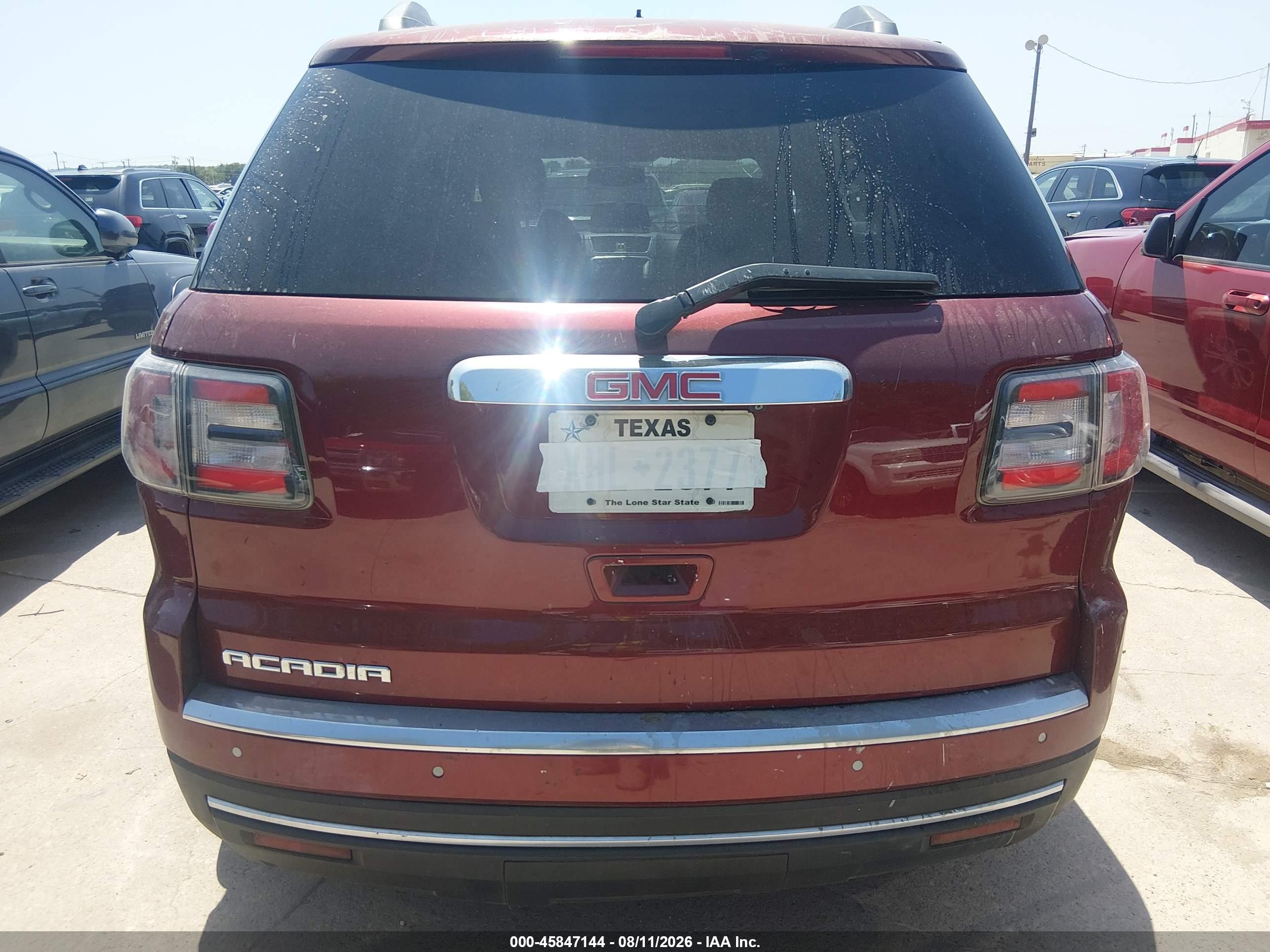 2015 Gmc Acadia Slt-1 Бордовый vin: 1GKKRRKD7FJ298766