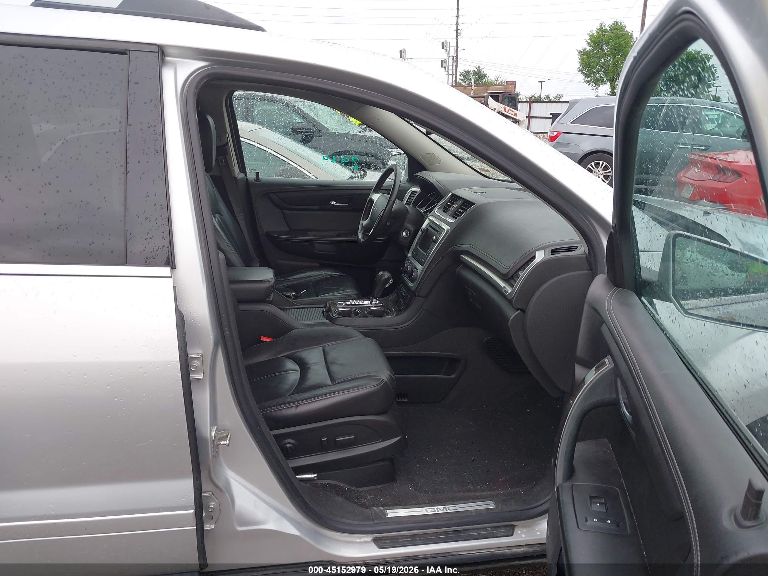 2015 Gmc Acadia Slt-1 Silver vin: 1GKKRRKD7FJ349893