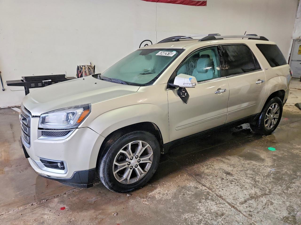 2014 Gmc Acadia Slt-1 Beige vin: 1GKKRRKD8EJ183138
