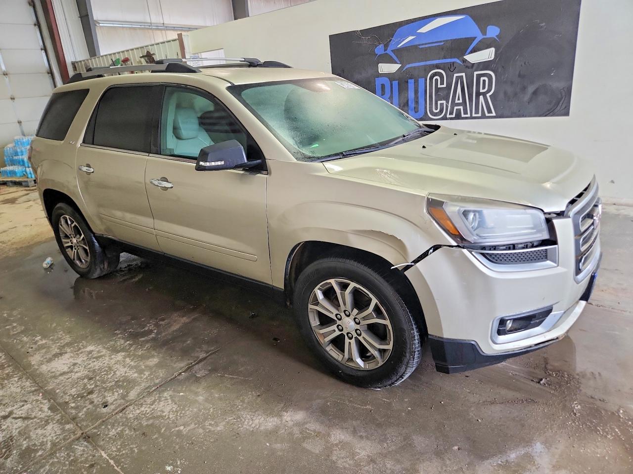 2014 Gmc Acadia Slt-1 Beige vin: 1GKKRRKD8EJ183138