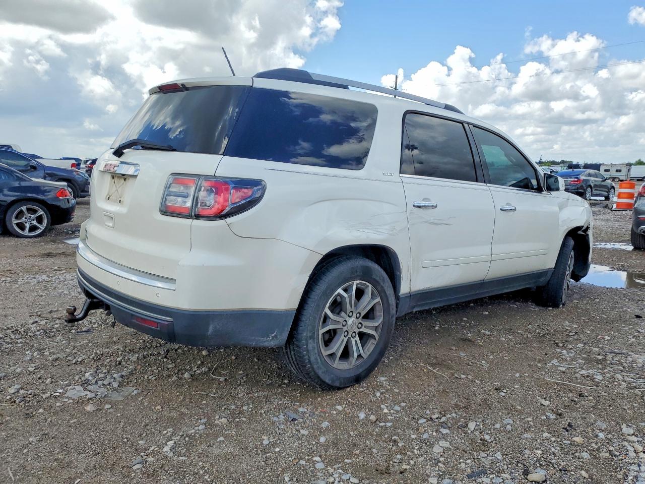 2014 Gmc Acadia Slt-1 White vin: 1GKKRRKD8EJ322975