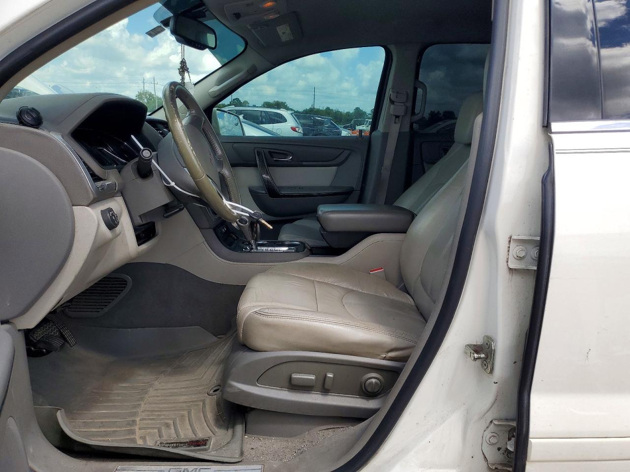 2014 Gmc Acadia Slt-1 White vin: 1GKKRRKD8EJ322975