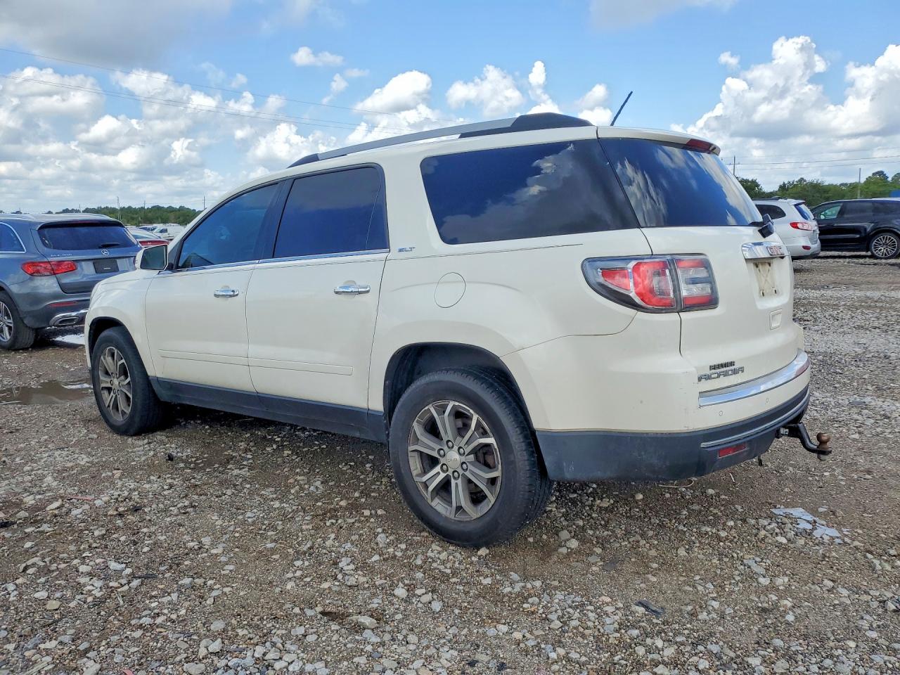 2014 Gmc Acadia Slt-1 White vin: 1GKKRRKD8EJ322975