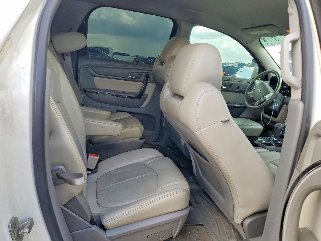 2014 Gmc Acadia Slt-1 White vin: 1GKKRRKD8EJ322975