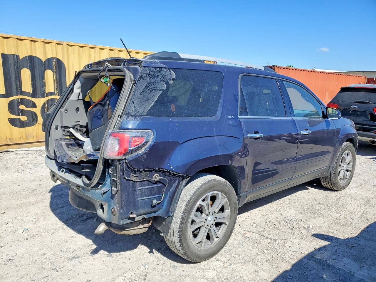2015 Gmc Acadia Slt-1 Blue vin: 1GKKRRKD8FJ126620