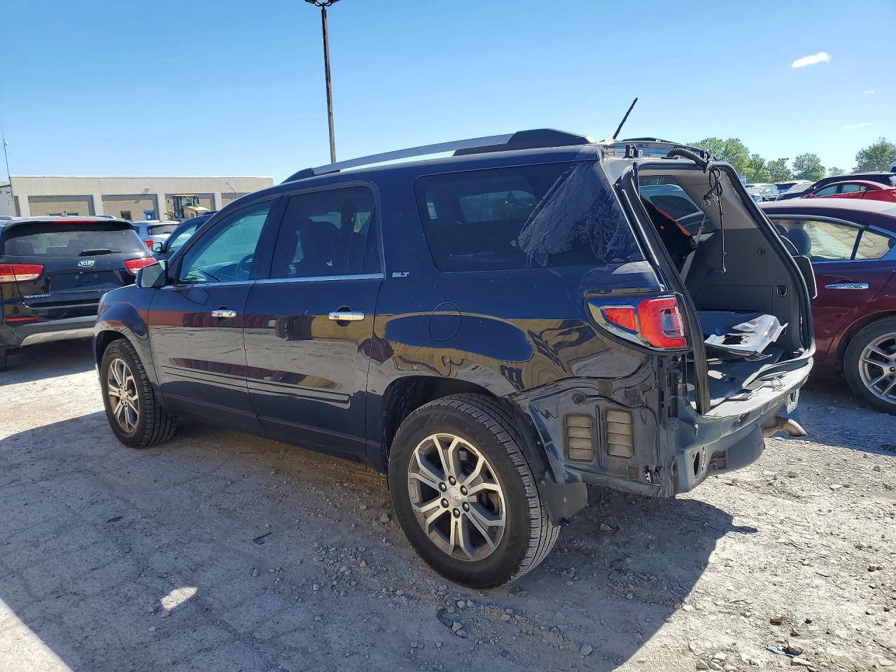 2015 Gmc Acadia Slt-1 Blue vin: 1GKKRRKD8FJ126620