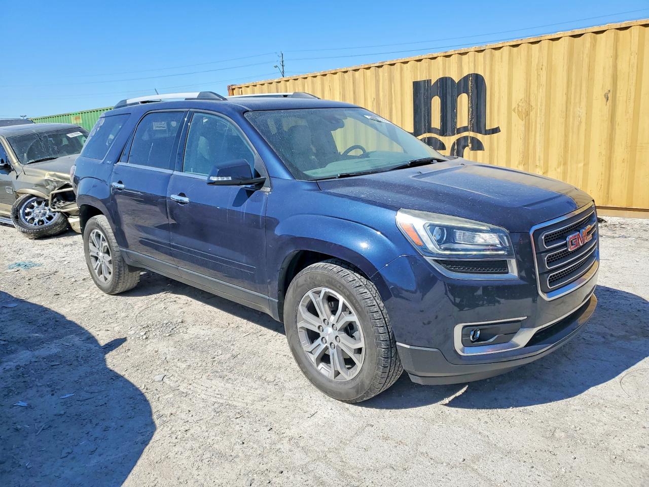 2015 Gmc Acadia Slt-1 Blue vin: 1GKKRRKD8FJ126620