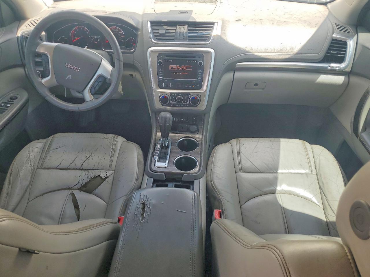2015 Gmc Acadia Slt-1 White vin: 1GKKRRKD8FJ206953