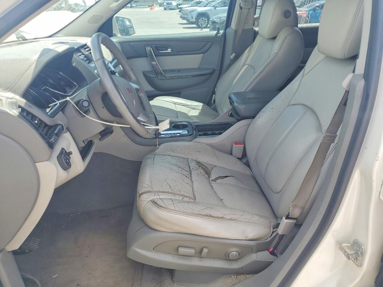 2015 Gmc Acadia Slt-1 White vin: 1GKKRRKD8FJ206953