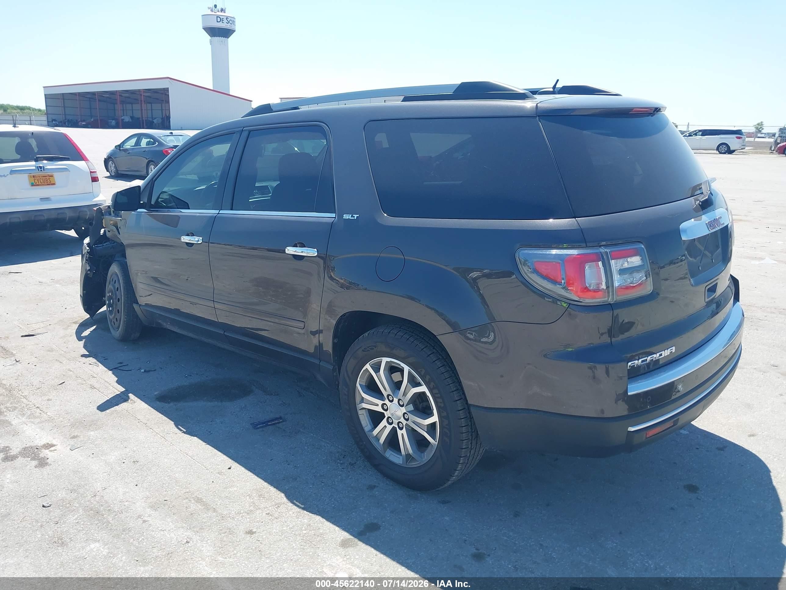 2015 Gmc Acadia Slt-1 Черный vin: 1GKKRRKD8FJ238558