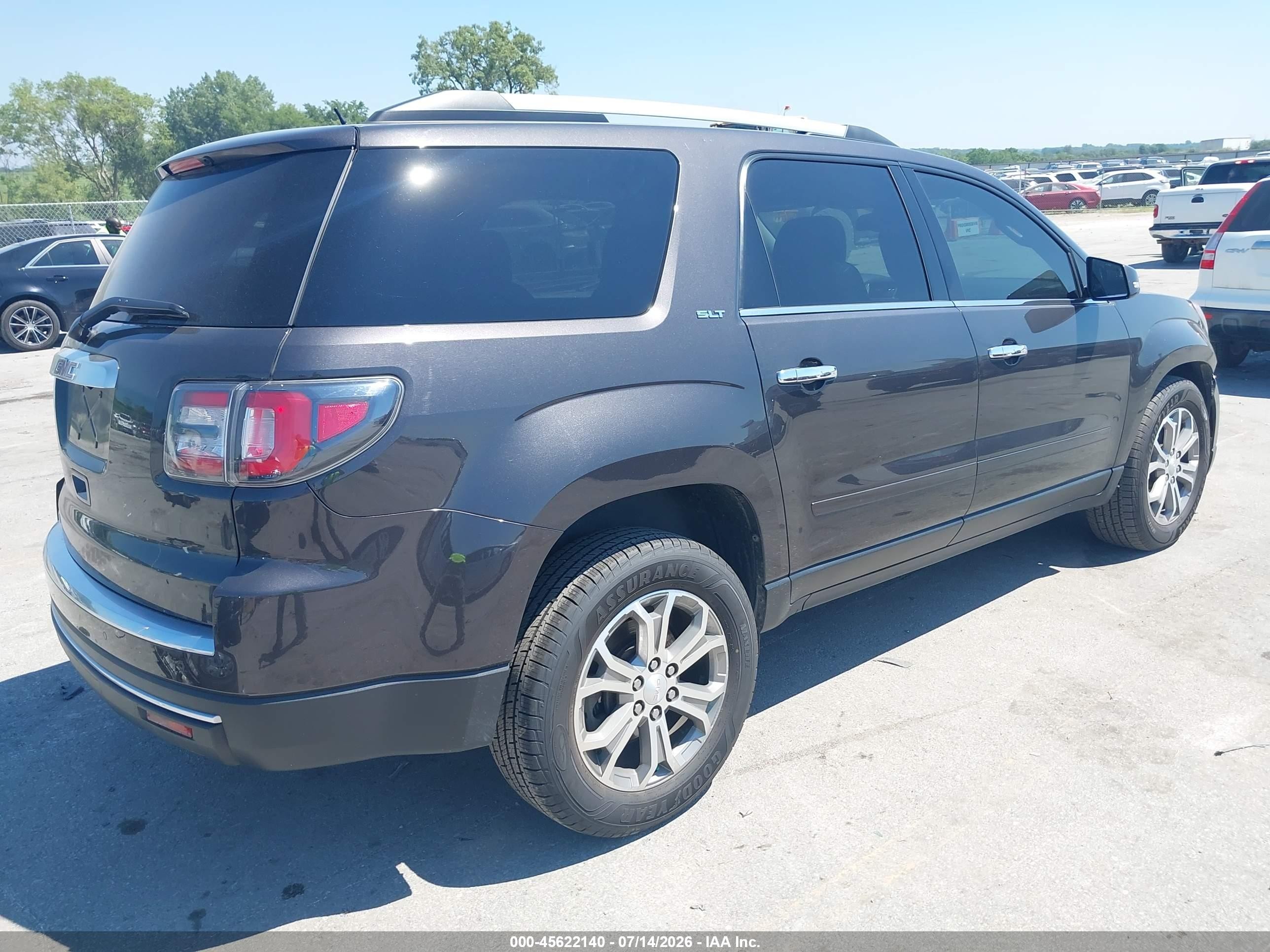 2015 Gmc Acadia Slt-1 Черный vin: 1GKKRRKD8FJ238558