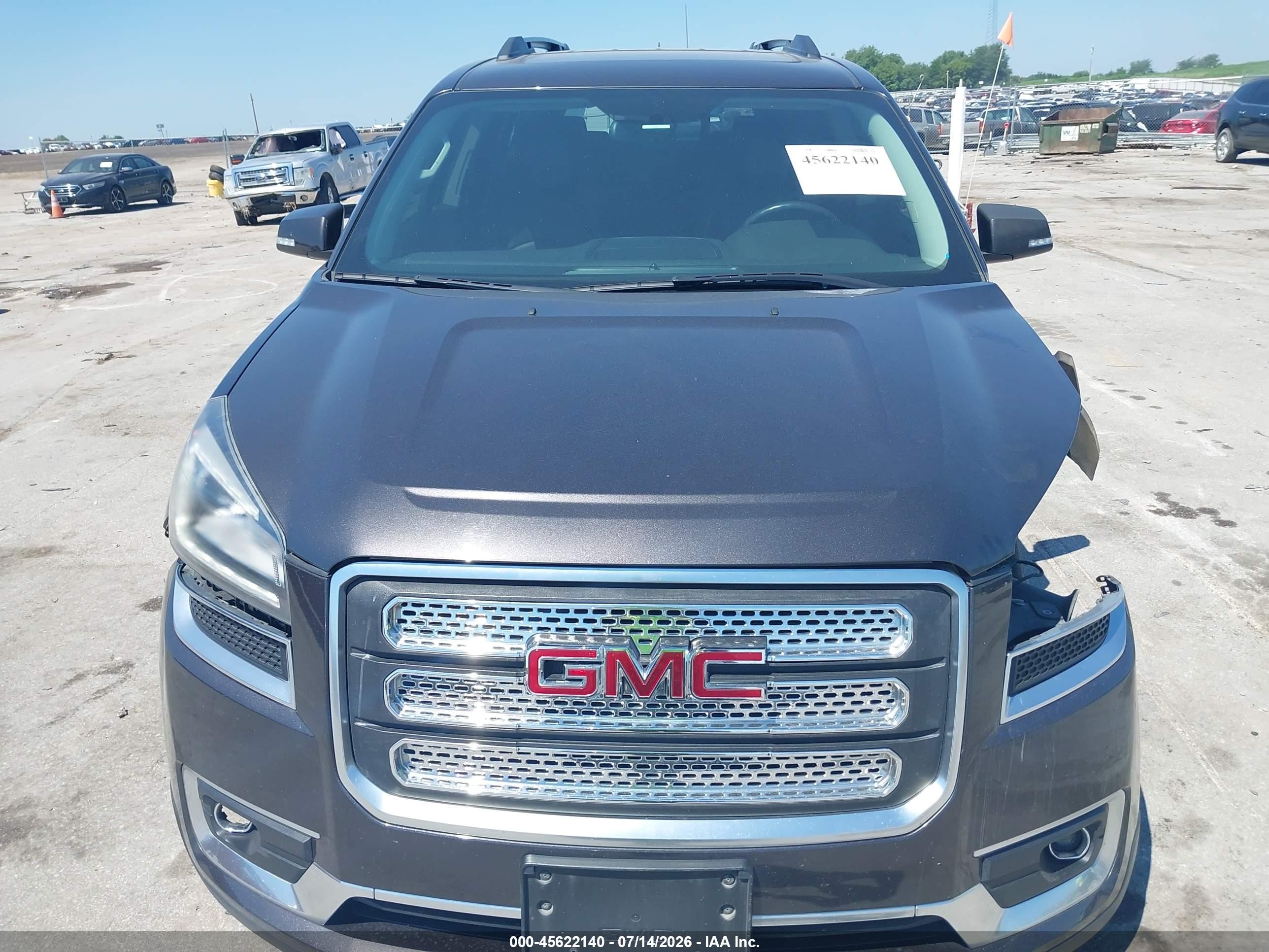 2015 Gmc Acadia Slt-1 Черный vin: 1GKKRRKD8FJ238558