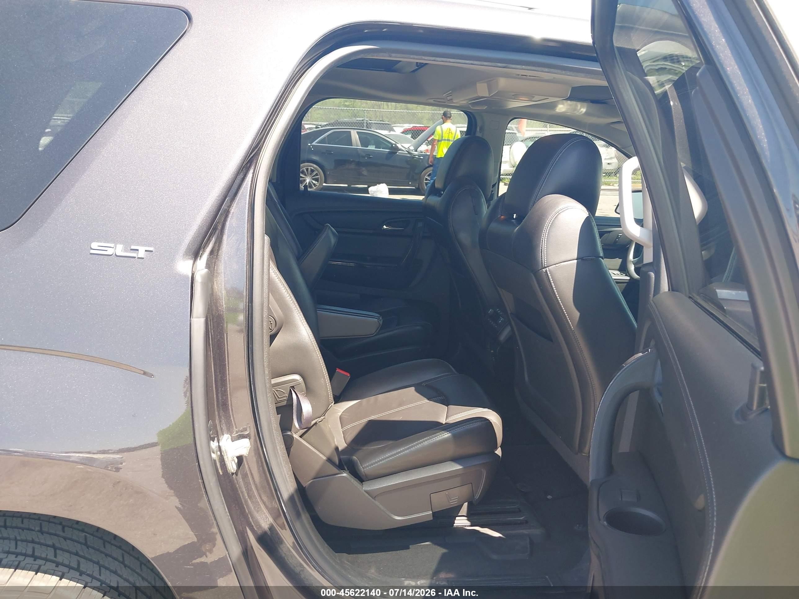 2015 Gmc Acadia Slt-1 Черный vin: 1GKKRRKD8FJ238558