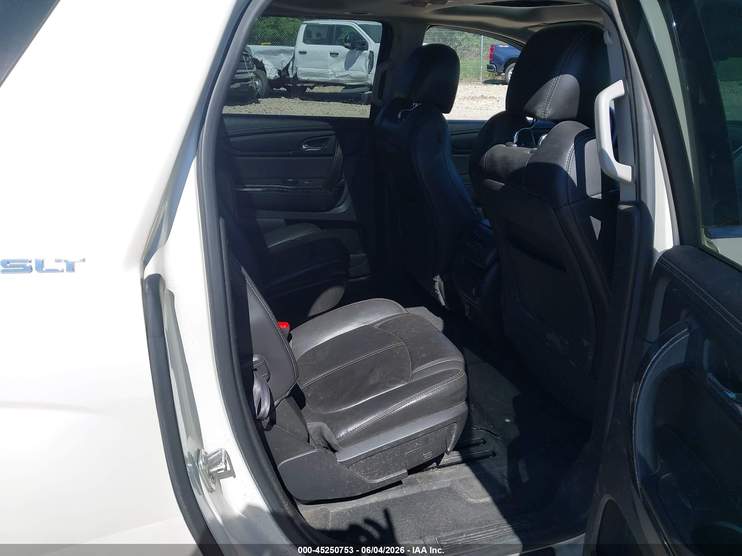 2015 Gmc Acadia Slt-1 Белый vin: 1GKKRRKD8FJ293639