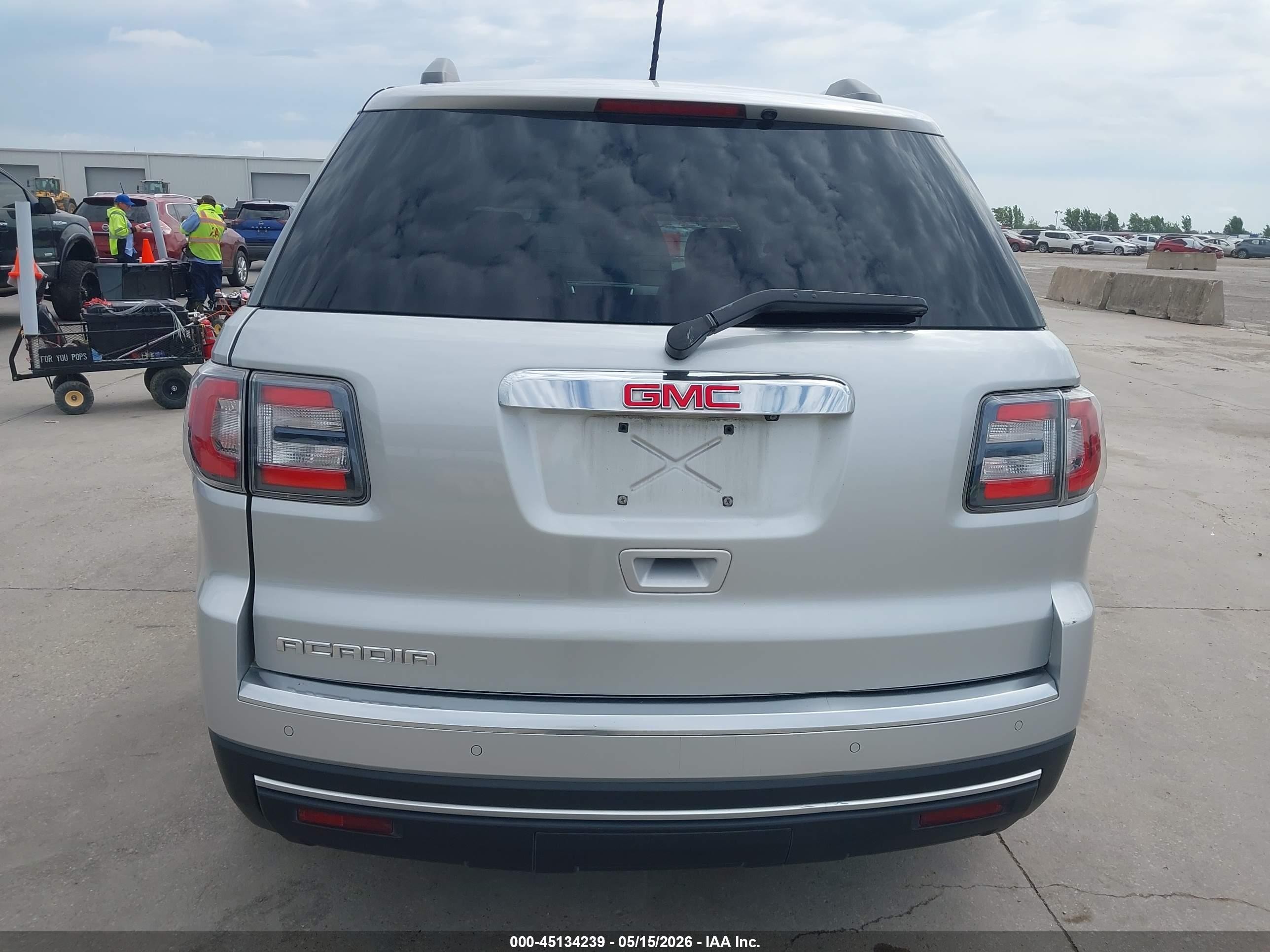 2015 Gmc Acadia Slt-1 Silver vin: 1GKKRRKD8FJ339017