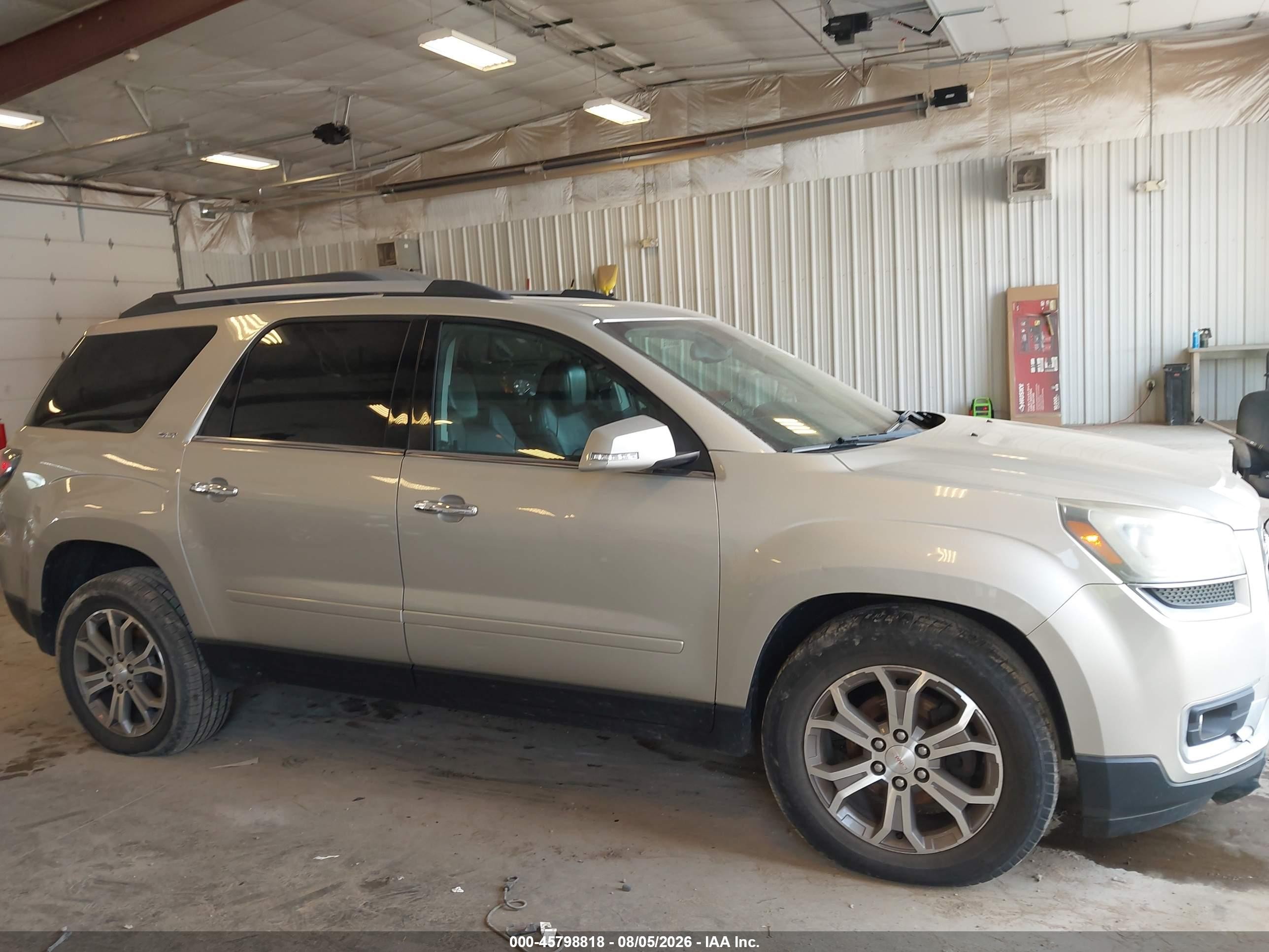 2013 Gmc Acadia Slt-1 Gold vin: 1GKKRRKD9DJ269699