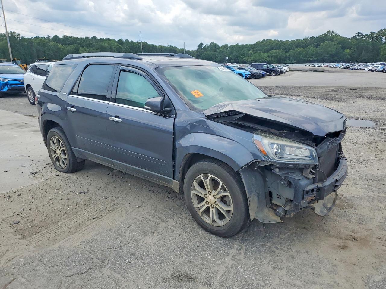 2014 Gmc Acadia Slt-1 Blue vin: 1GKKRRKDXEJ170584